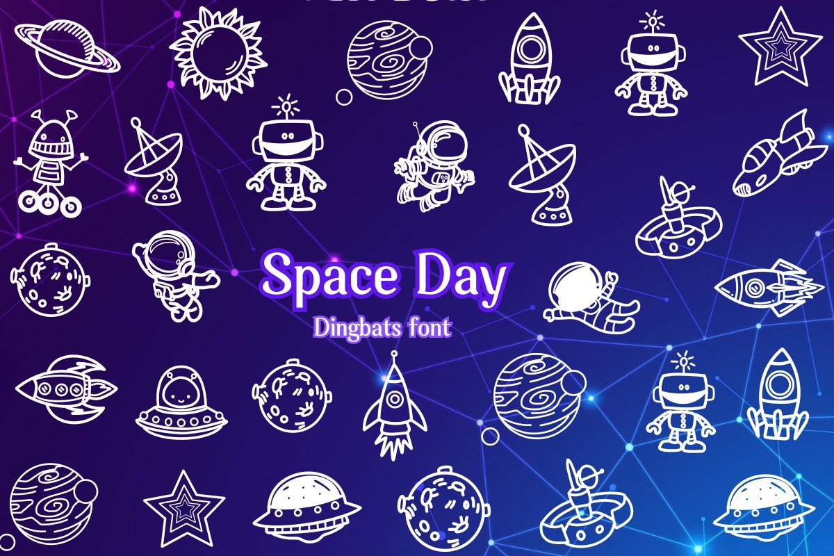 フォント Space Day