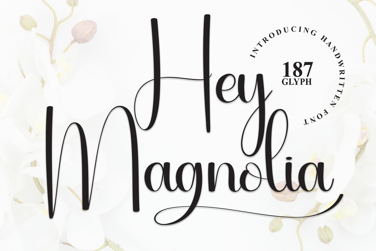 フォント Hey Magnolia