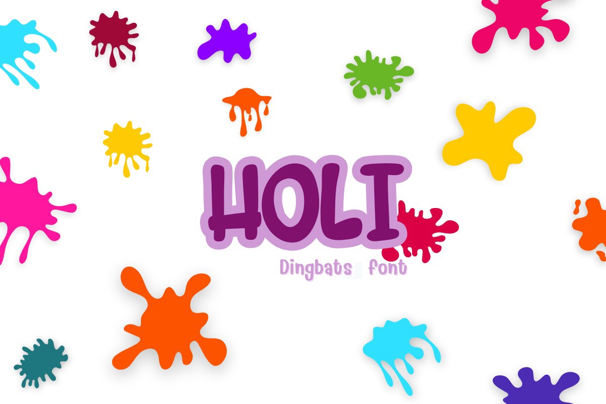 フォント Holi