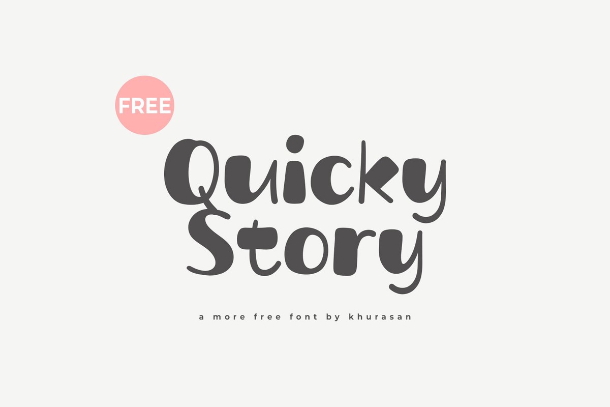 フォント Quicky Story