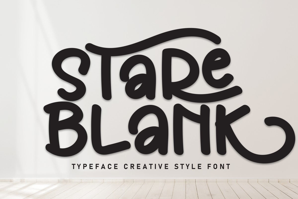 フォント Stare Blank
