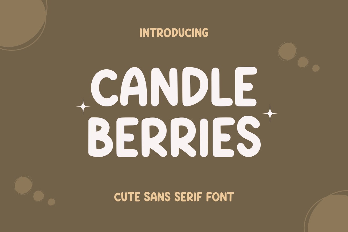 フォント Candle Berries
