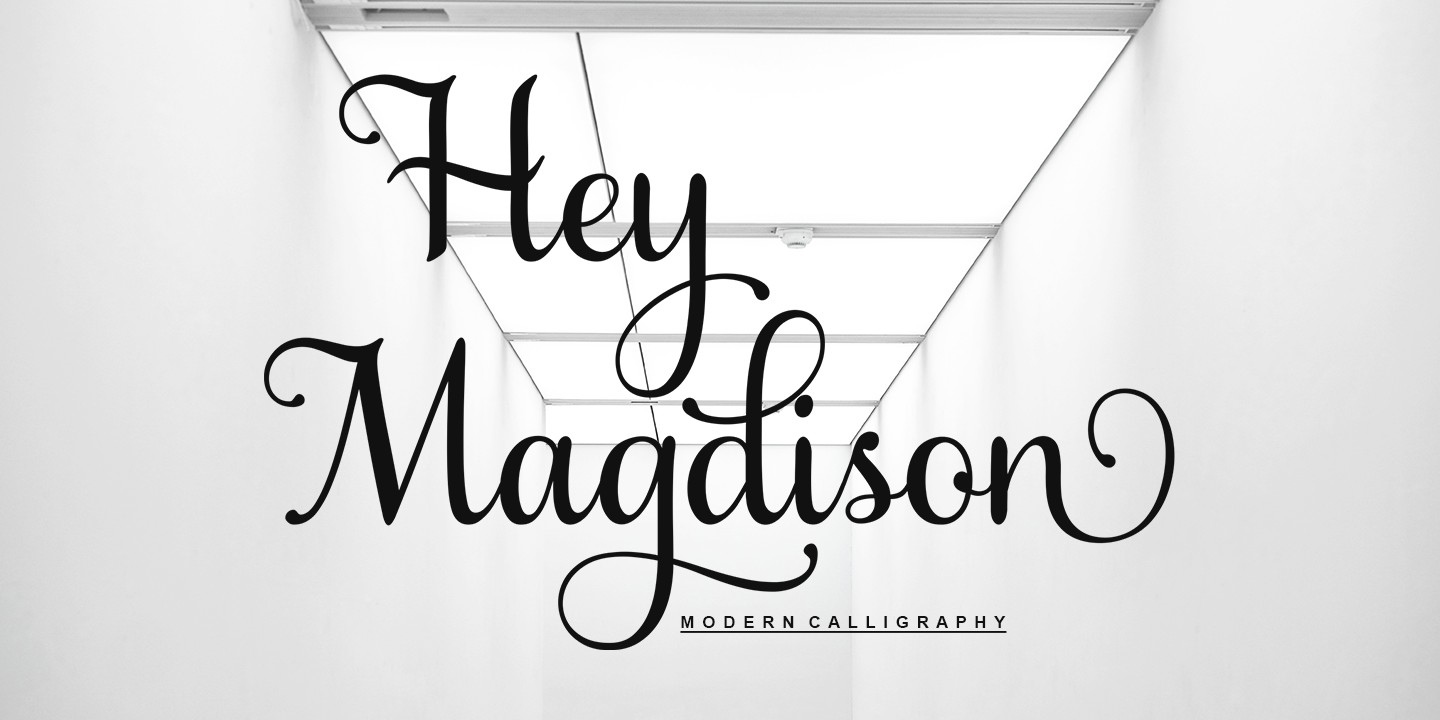 フォント Hey Magdison