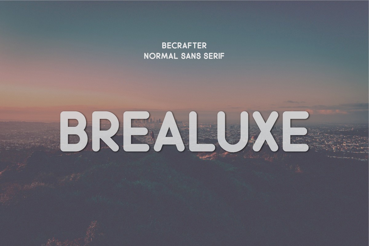フォント Brealuxe Rounded