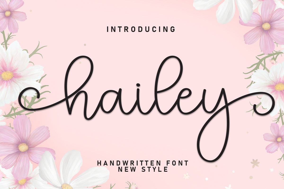 フォント Hailey