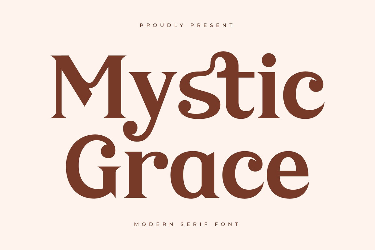 フォント Mystic Grace
