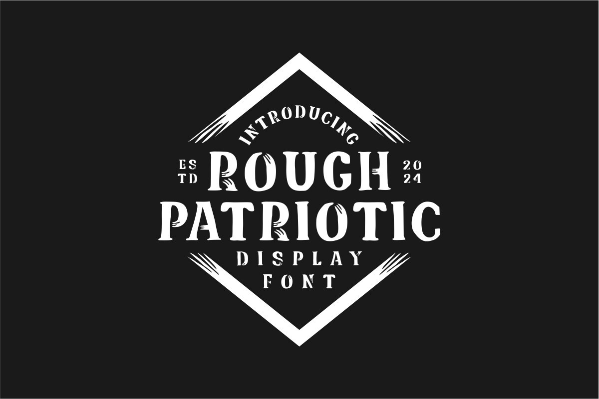フォント Rough Patriotic
