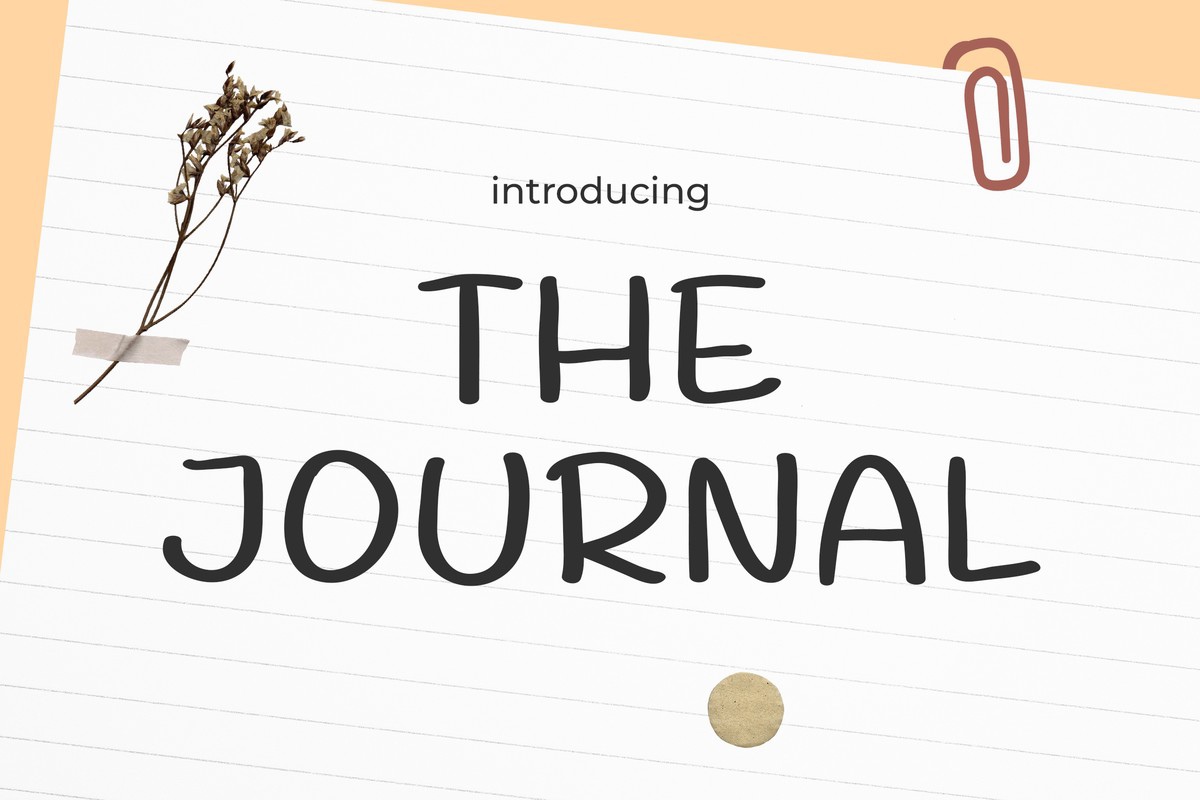 フォント The Journal