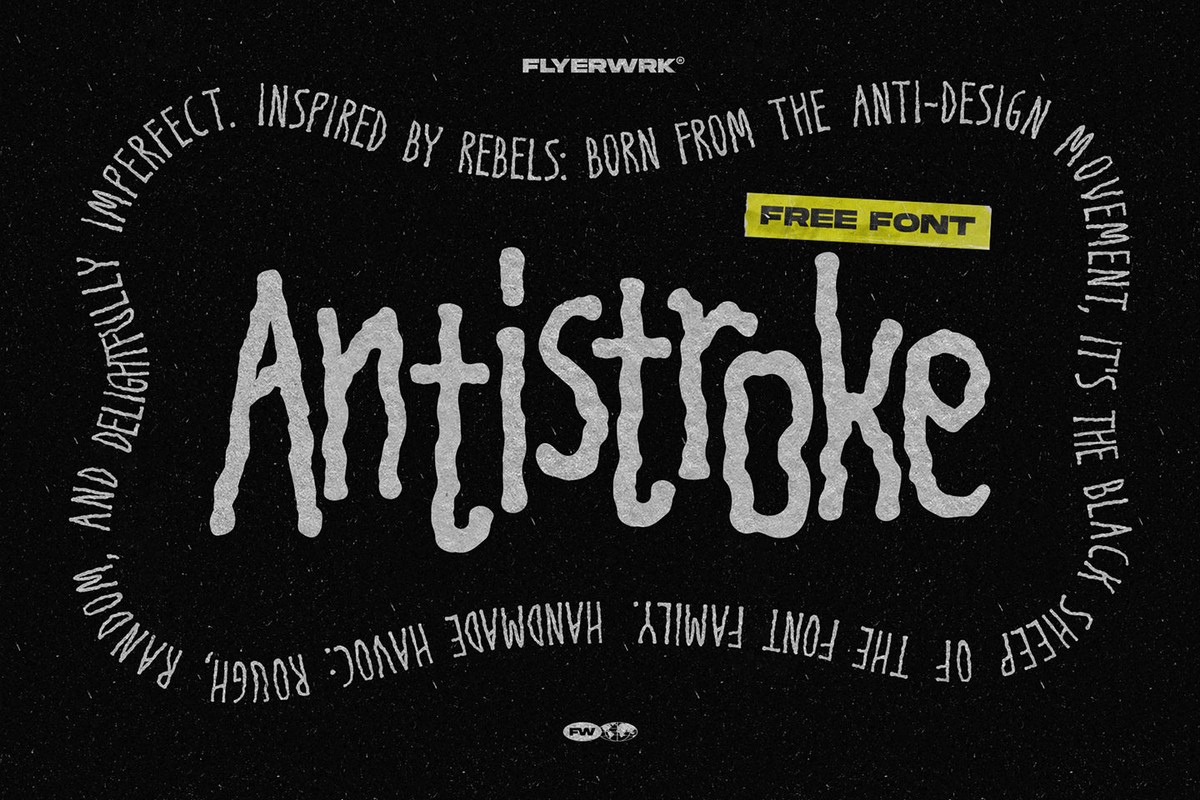 フォント AntiStroke