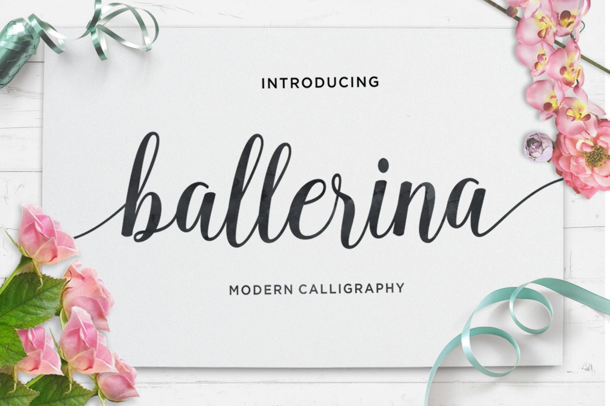 フォント Ballerina Script