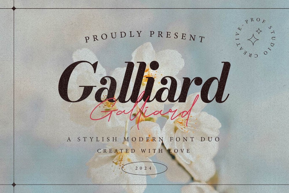 フォント Galliard