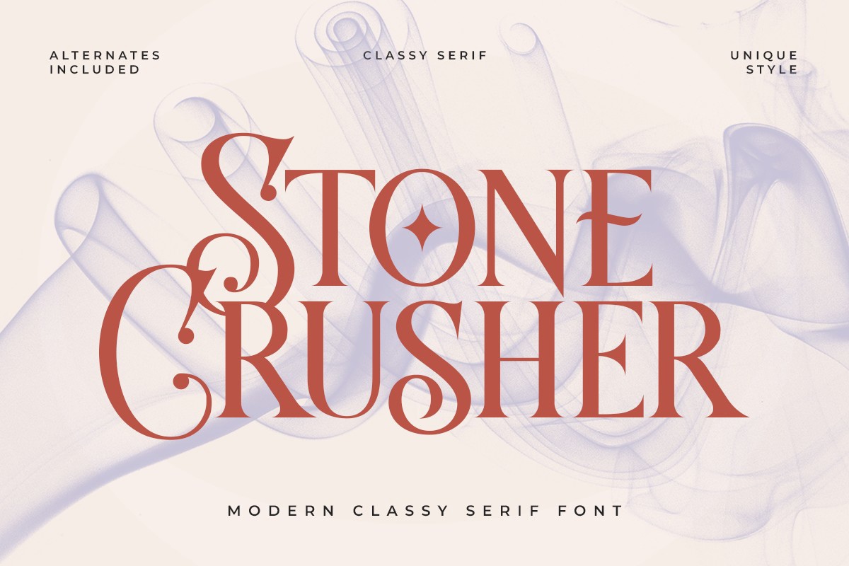フォント Stone Crusher