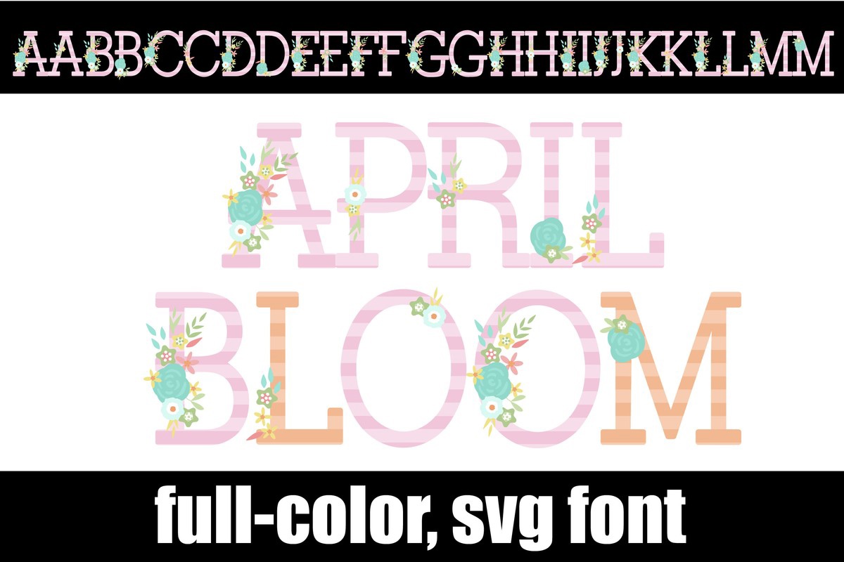 フォント April Bloom