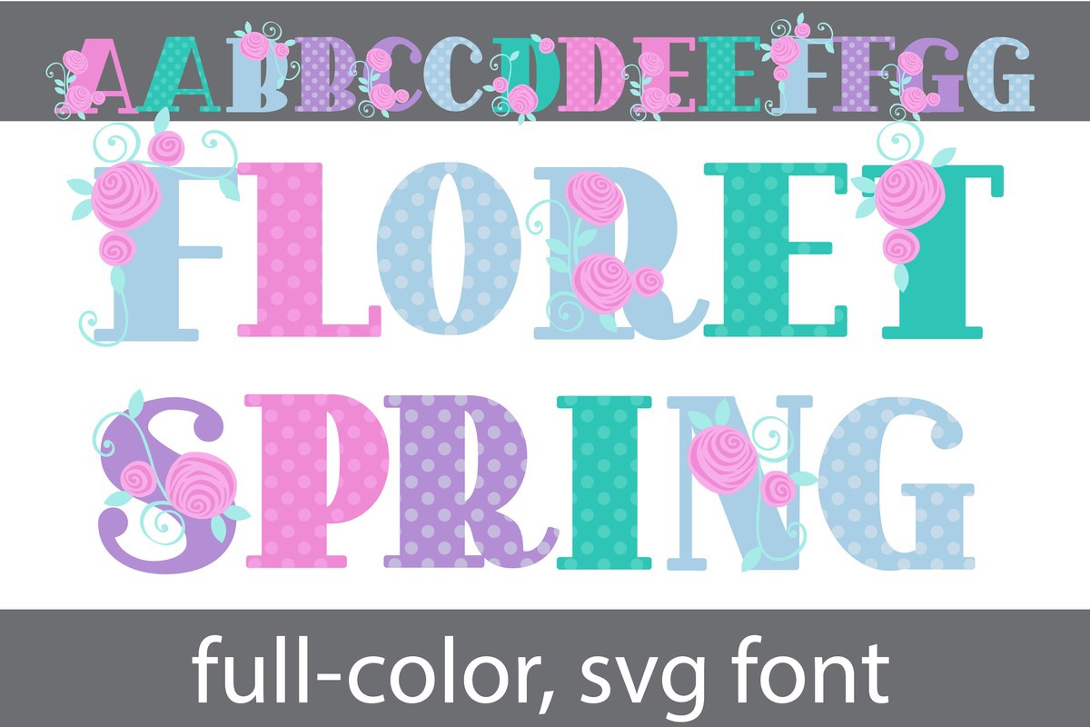 フォント Floret Spring CF