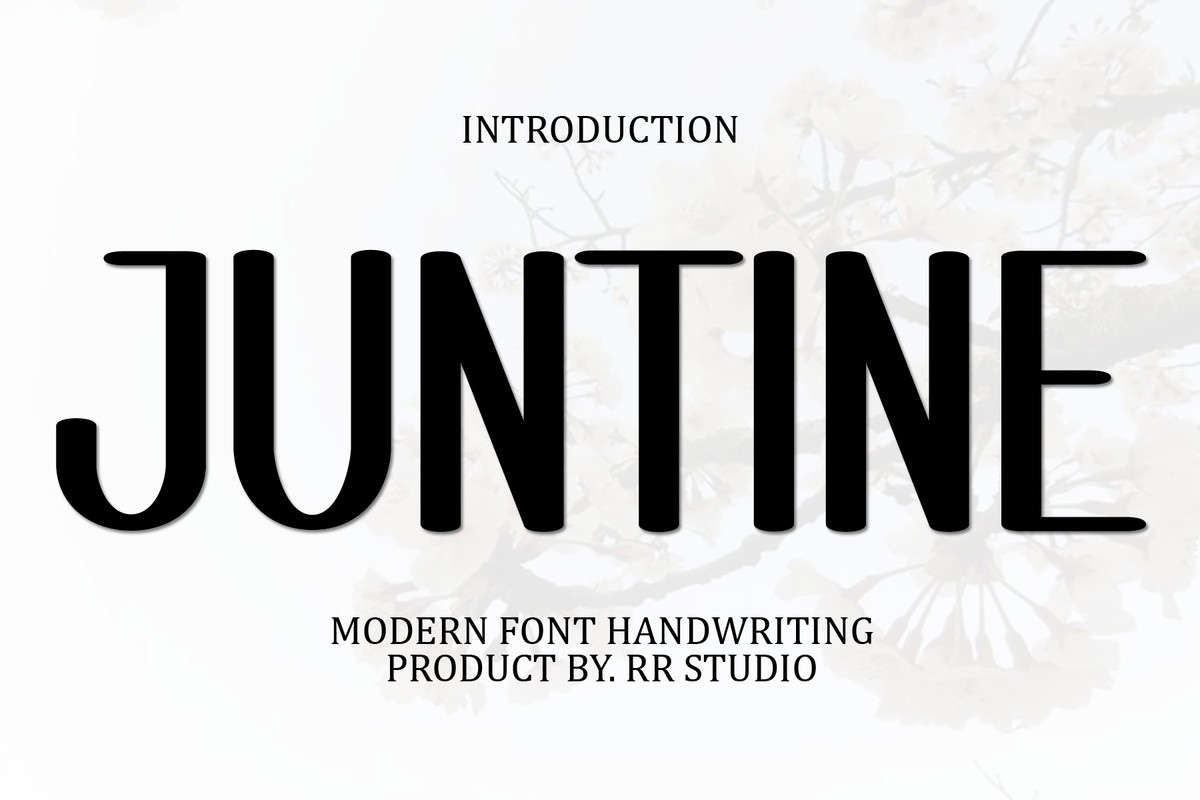 フォント Juntine