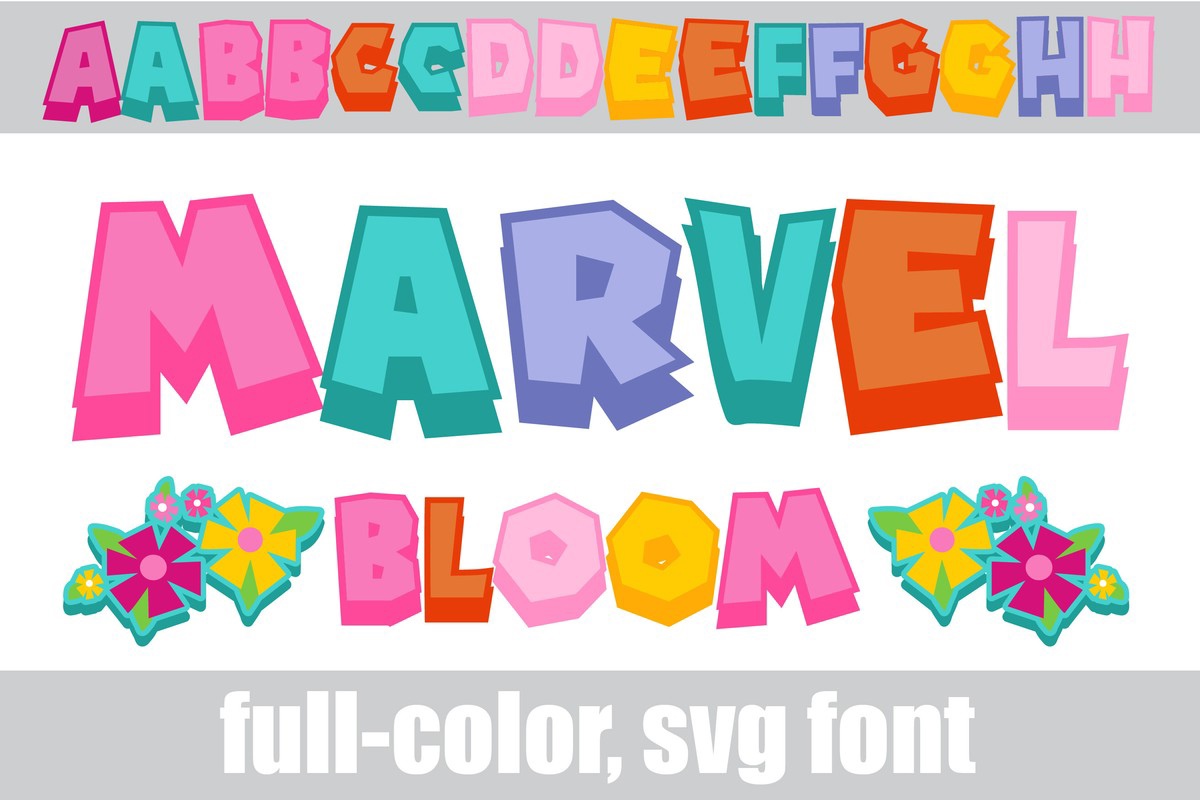 フォント Marvel Bloom CF