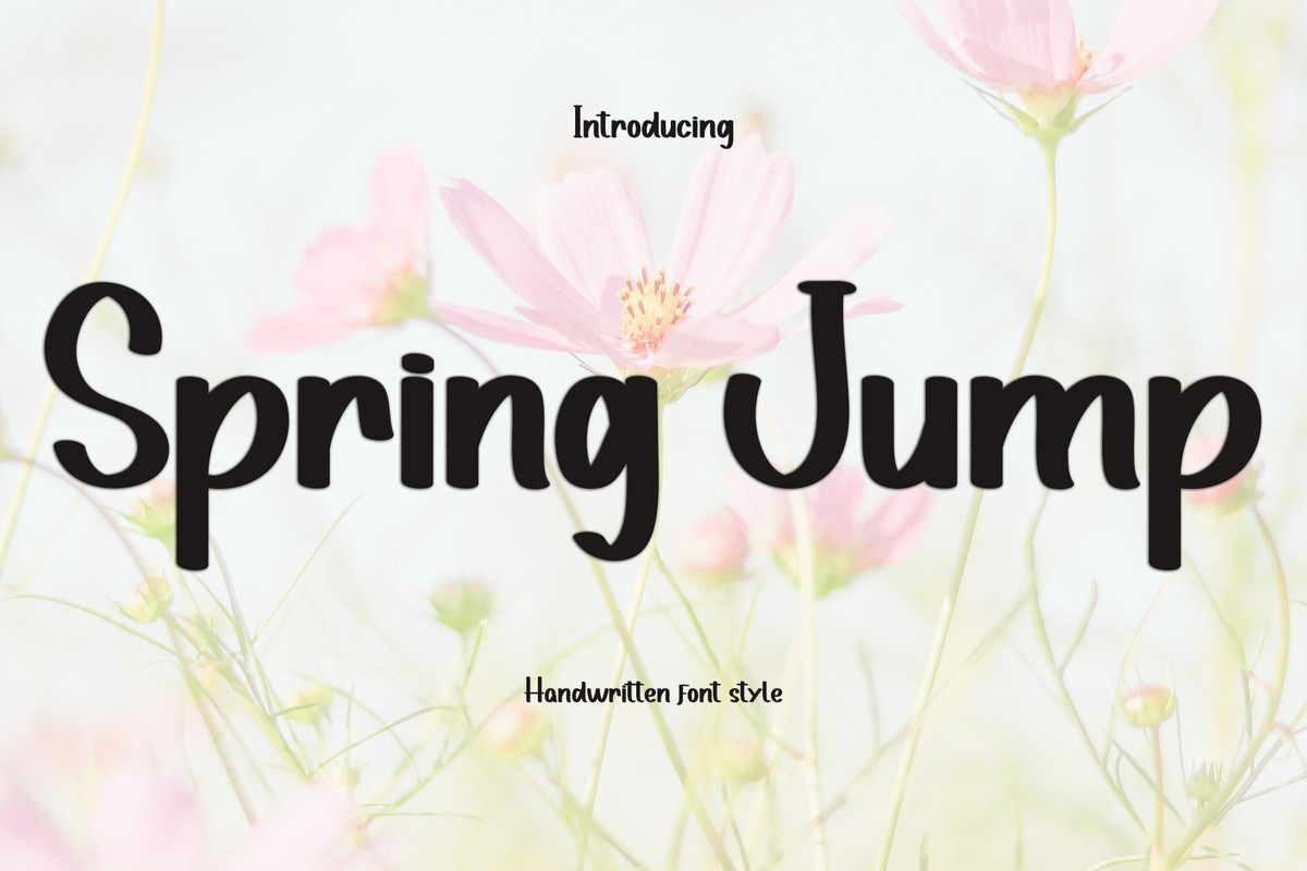 フォント Spring Jump