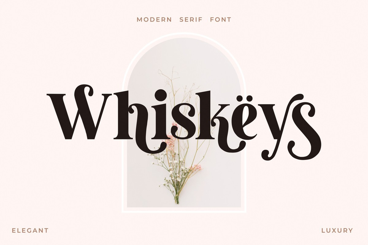 フォント Whiskeys