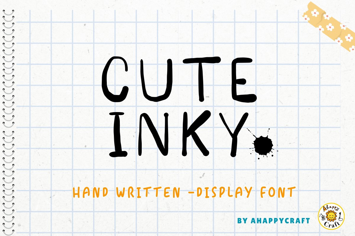 フォント Cute Inky
