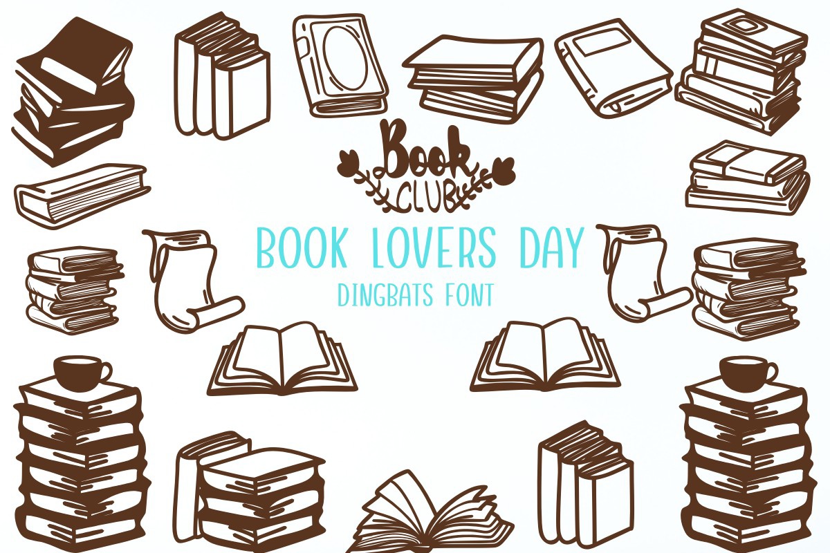 フォント Book Lovers Day