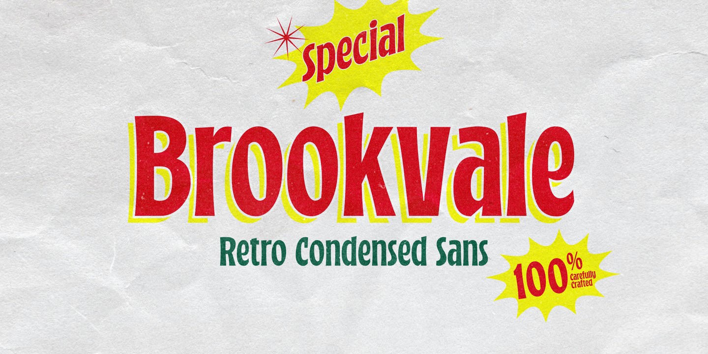 フォント Brookvale