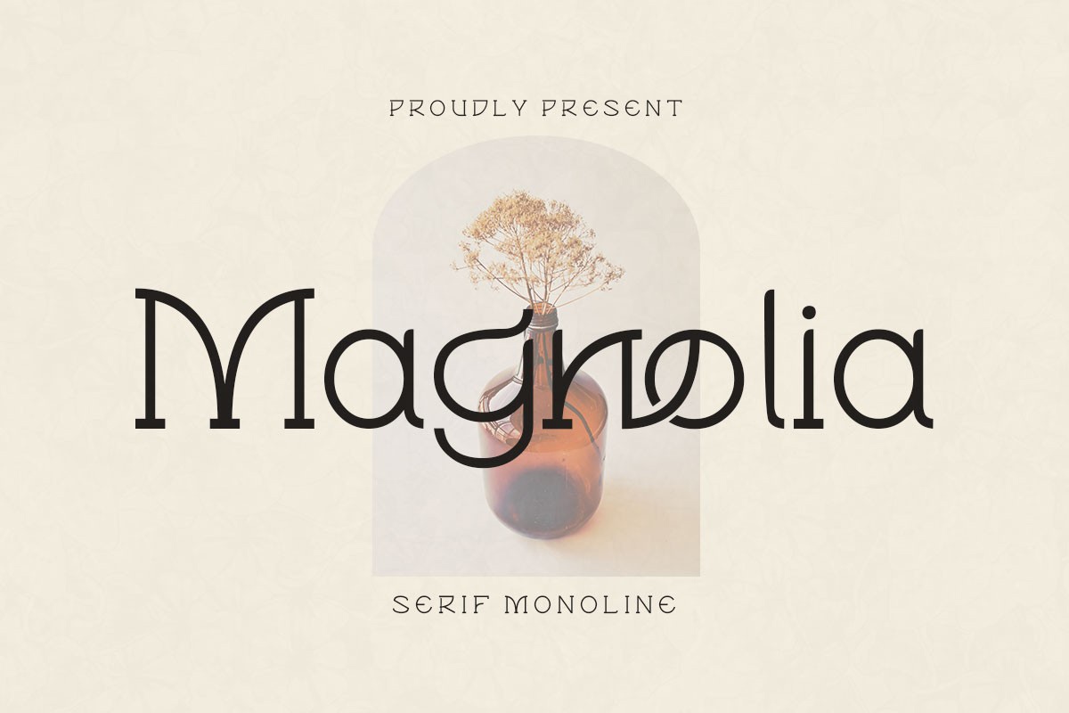 フォント Magnоlia