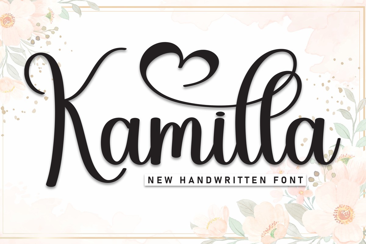 フォント Kamilla
