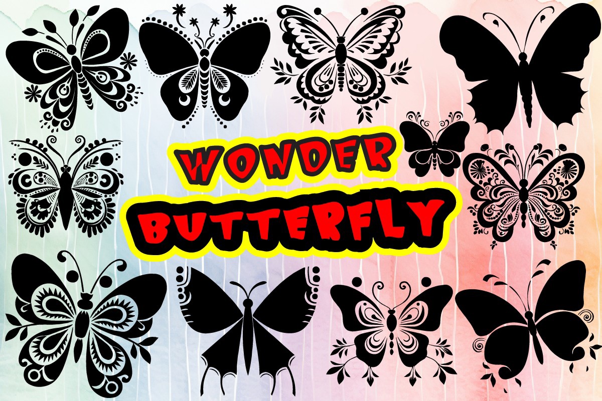 フォント Wonder Butterfly