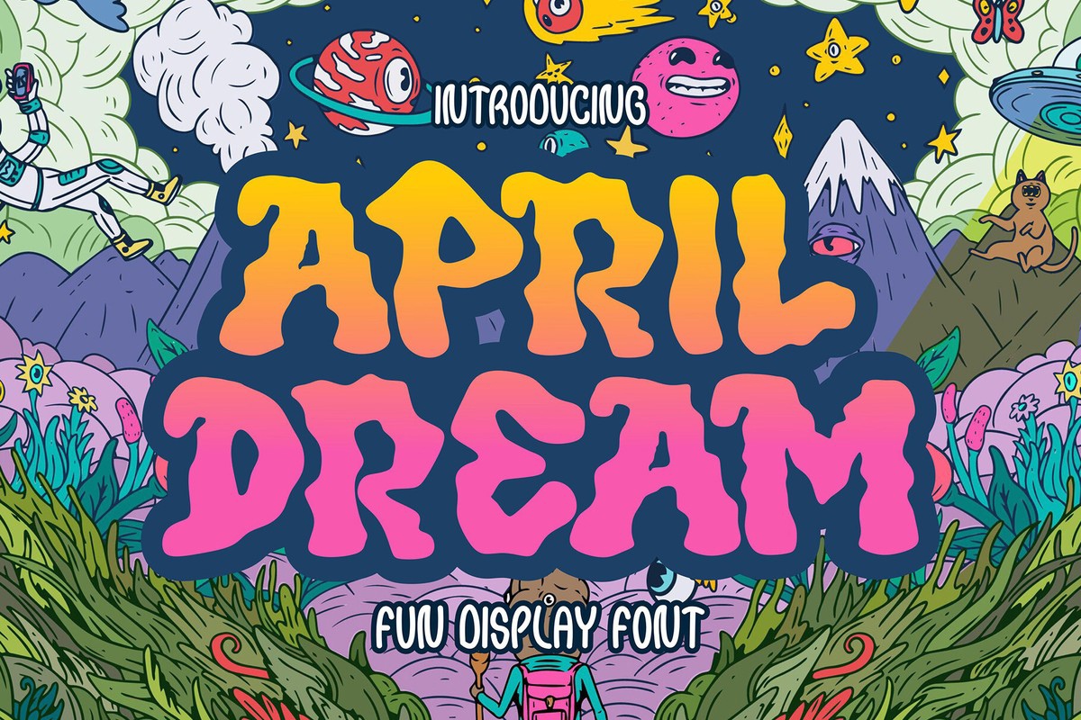 フォント April Dream