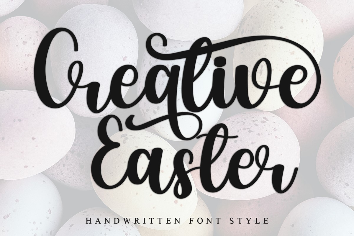 フォント Creative Easter
