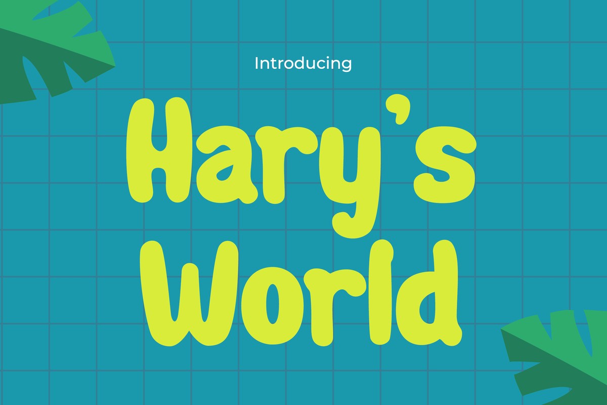 フォント Harys World