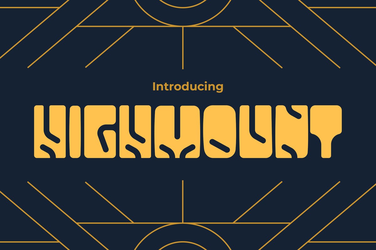 フォント Highmont