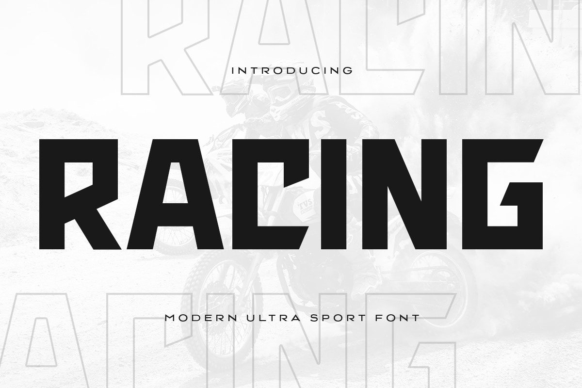 フォント Racing