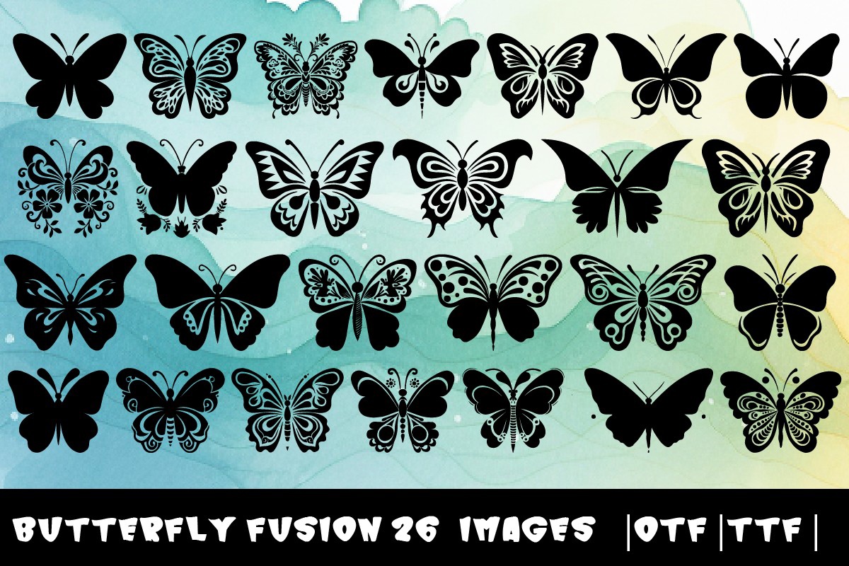 フォント Butterfly Fusion