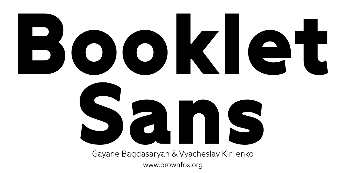 フォント Booklet Sans
