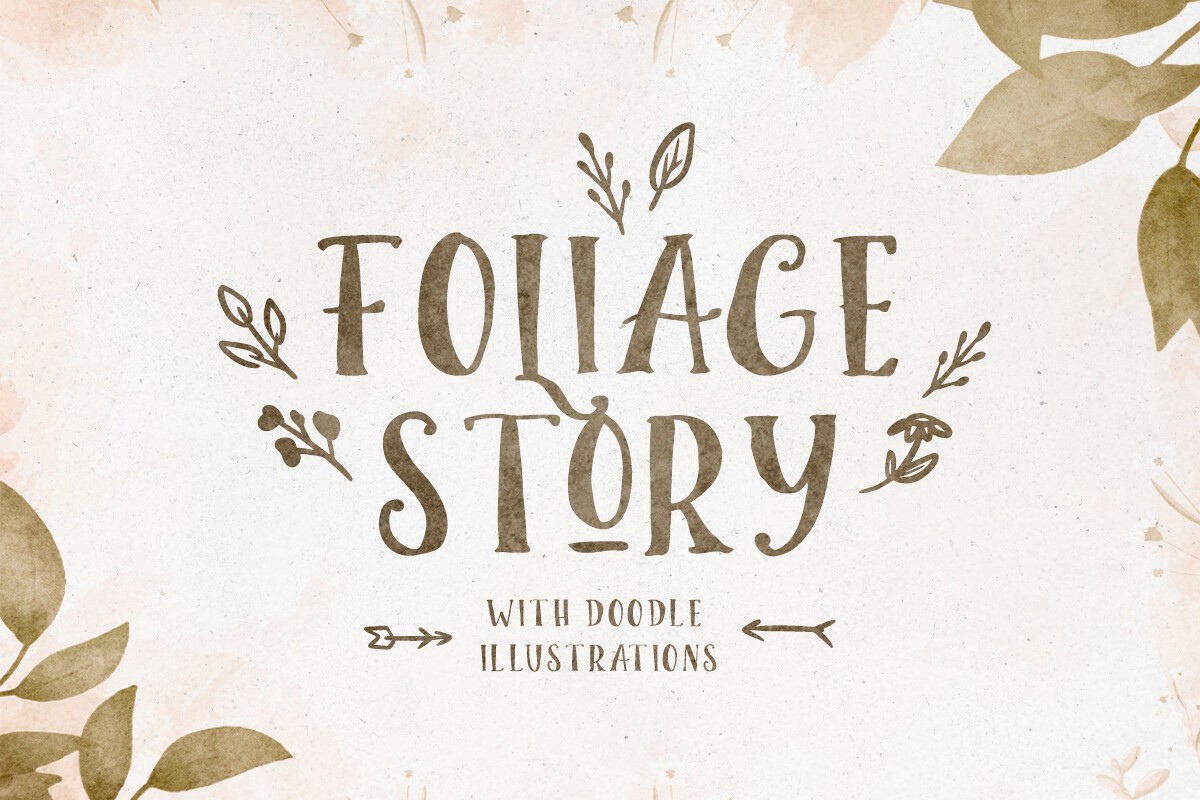 フォント Foliage Story