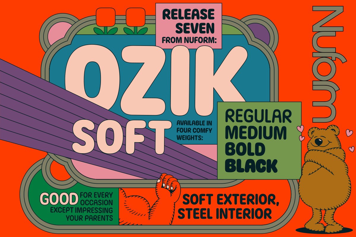 フォント Ozik Soft