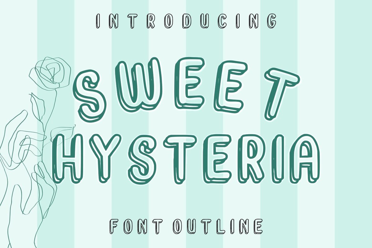 フォント Sweet Hysteria