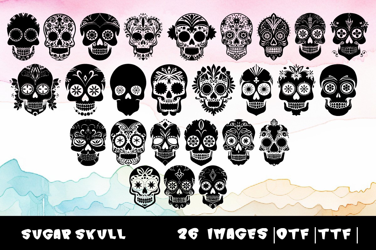 フォント Sugar Skull