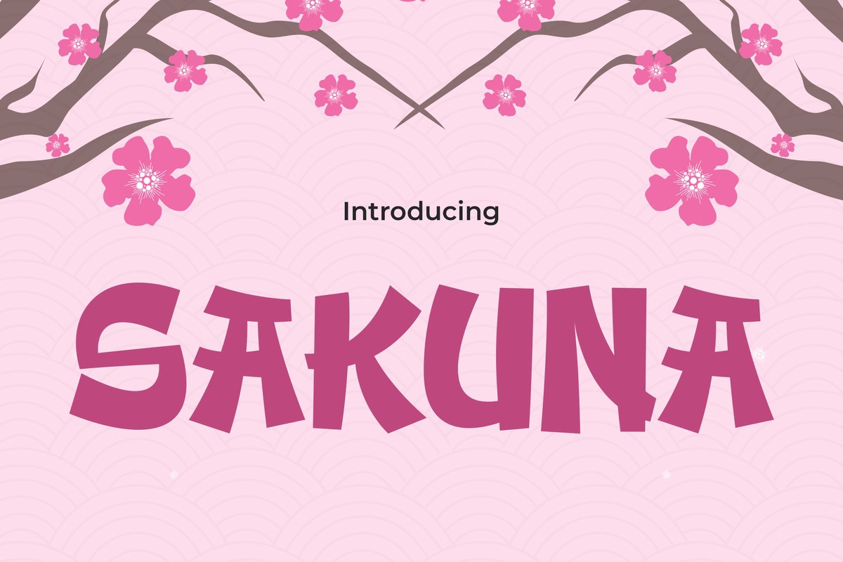 フォント Sakuna