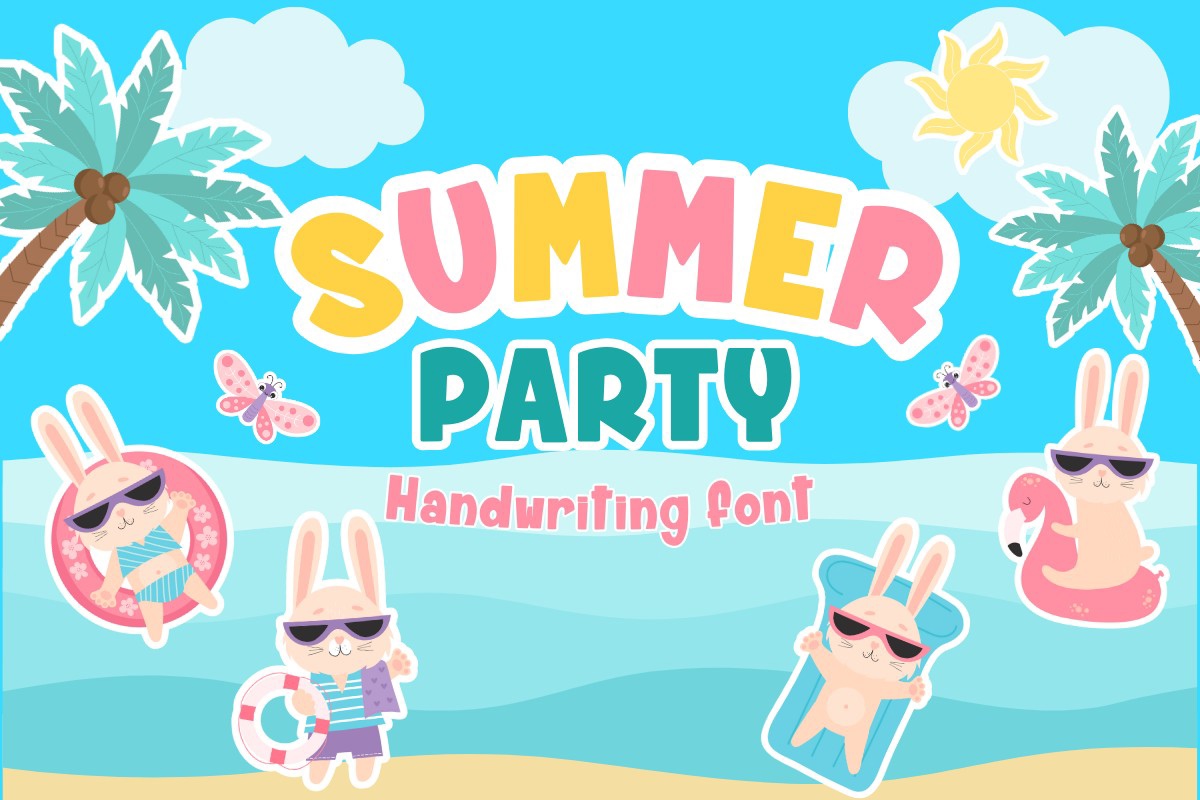 フォント Summer Party