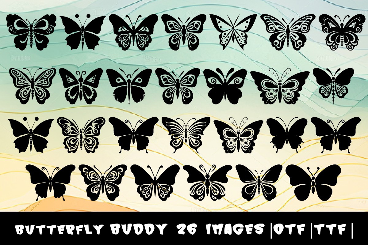 フォント Butterfly Buddy