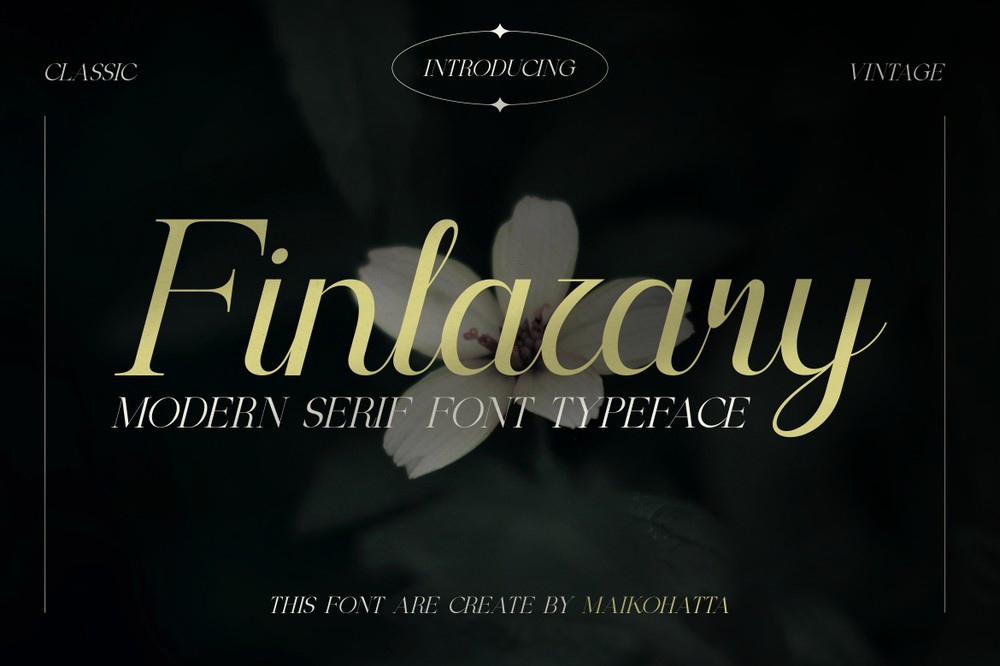 フォント Finlazary