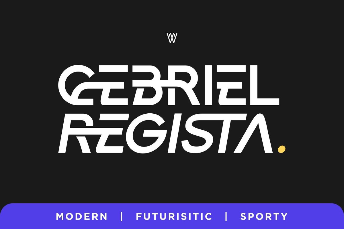 フォント Gebriel Regista