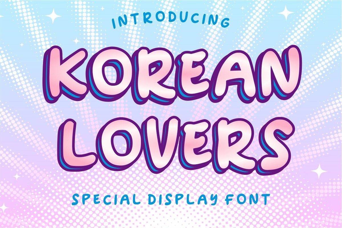 フォント Korean Lovers