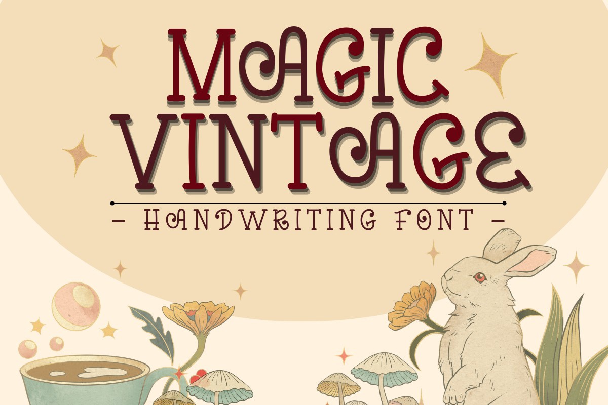フォント Magic Vintage