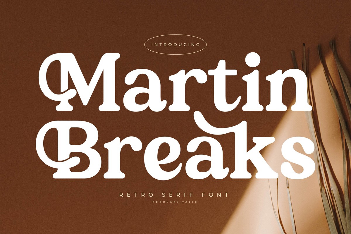 フォント Martin Breaks