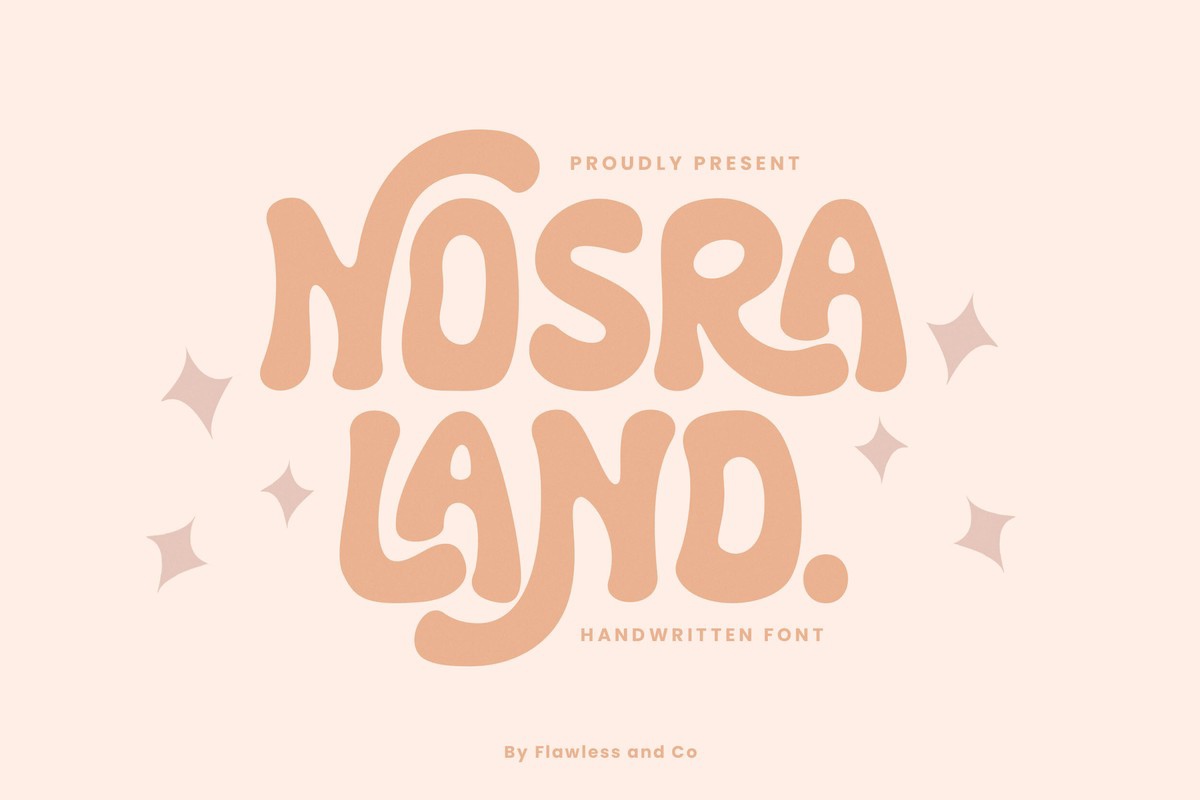 フォント Nosra Land