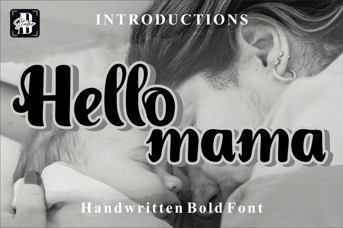フォント Hello Mama