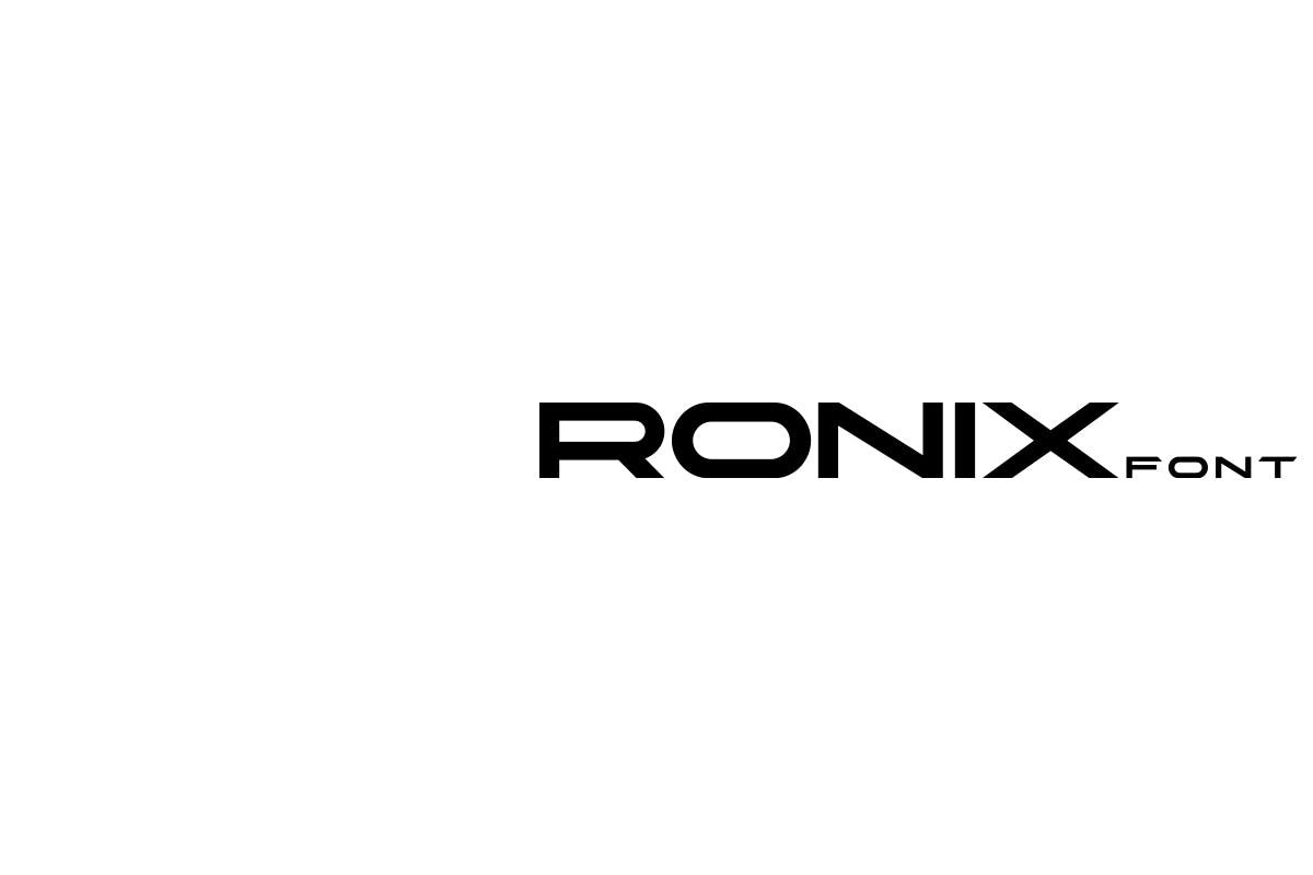 フォント Ronix